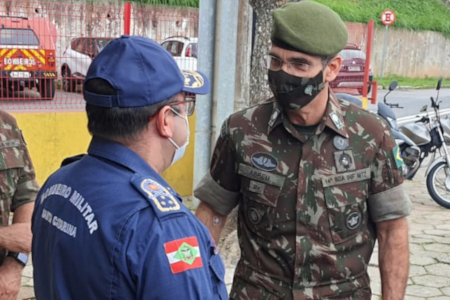 COMANDO-GERAL RECEBE VISITA DO EXÉRCITO BRASILEIRO