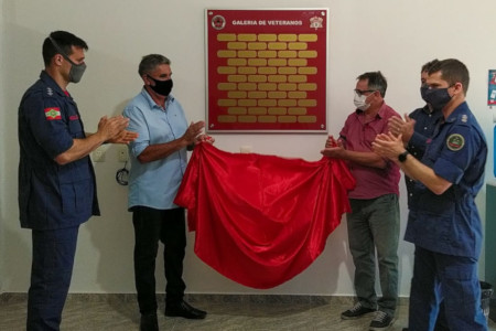 SOLENIDADE DE ASSUNÇÃO DE COMANDO E INAUGURAÇÃO DA GALERIA DE VETERANOS EM APIÚNA