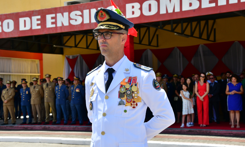 Comandante-Geral Coronel BM Marcos Aurélio Barcelos